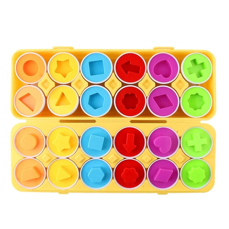 JUEGO ENCAJE HUEVOS EDUCATIVOS