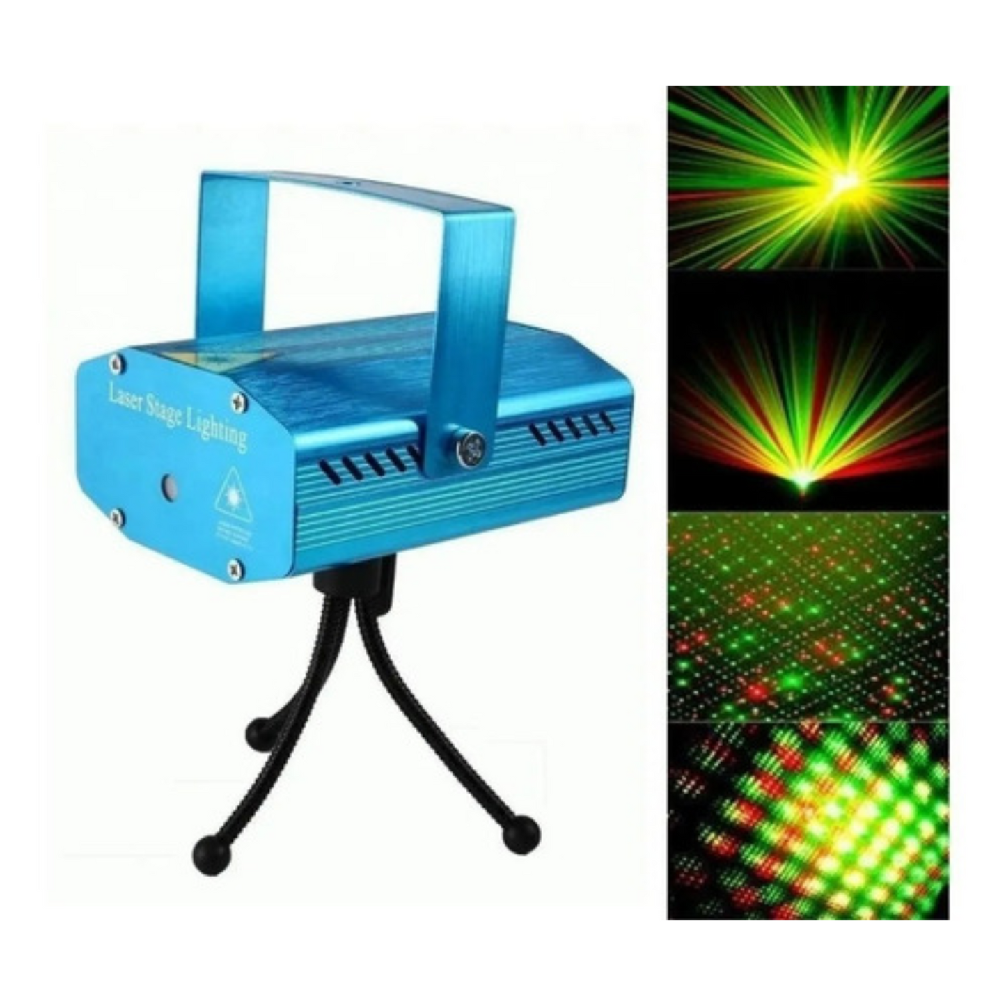 Proyector laser mini con luces de fiesta