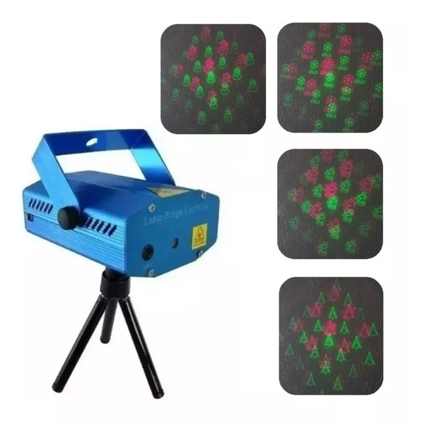 Proyector laser mini con luces de fiesta