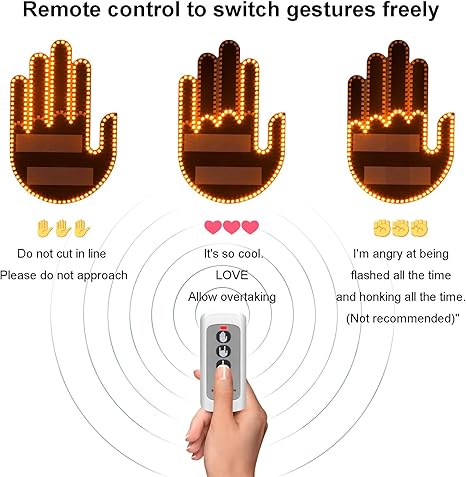 Mano led para vehículos