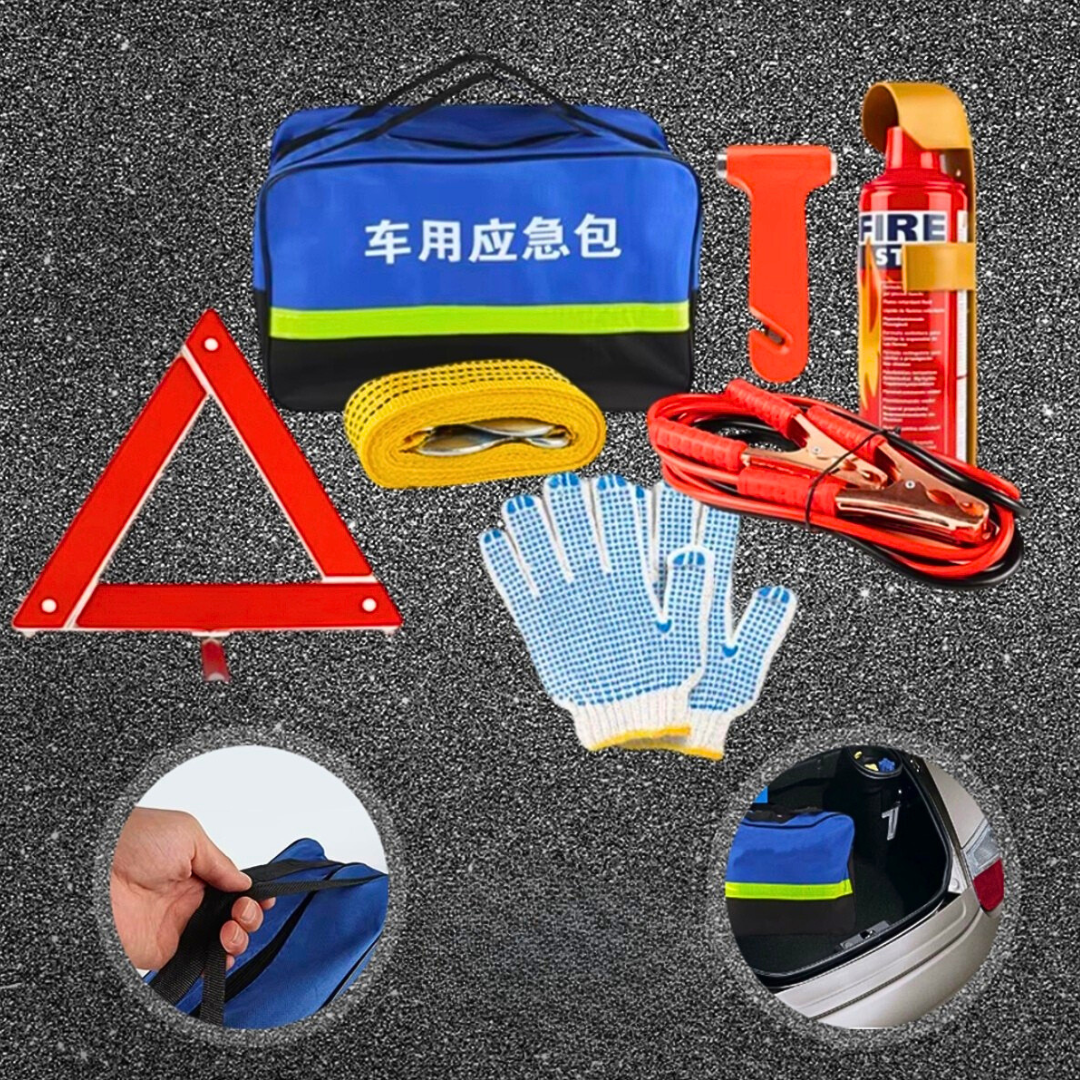 Kit de emergencia seguridad para auto - 7 Piezas